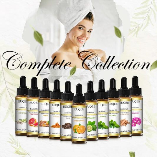 Natural Plant Extract Oils- Complete Collection (All 35 Aromas - 10ml Bottles)